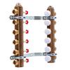 Underfloor Heating Manifold with Valves for Actuators, M30 Thread and