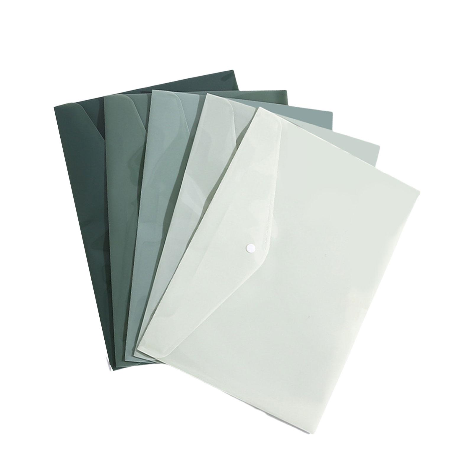 Папка-конверт с застежкой на кнопку, водонепроницаемые папки для документов, папка-регистратор формата Letter, вмещает 50 листов 1