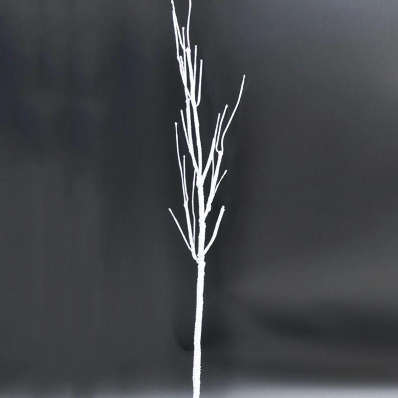 Simulare Ramură Albă Mare Uscată Plantă Artificială Decorativă Crenguțe Plantă Falsă Ramuri Uscate Nuntă Petrecere Decor Acasă