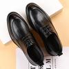 Wenzhou leather shoes men's autumn 2025 business commuter office dress men's shoes British style Korean version groom wedding shoes