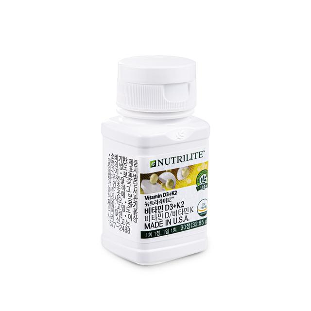 Vitamin D3+K2 (90 tablets, 90-day supply)