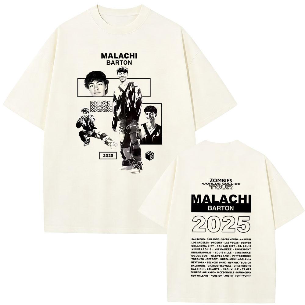 Malachi Barton Graphic Tshirt Unisex Women Fashion Casual Oversized Short Sleeve Tshirts Unisex Vintage Gothic Rock Metal T Shirts