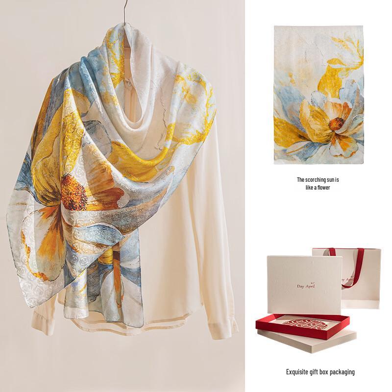 DayApril Mulberry Silk Scarf