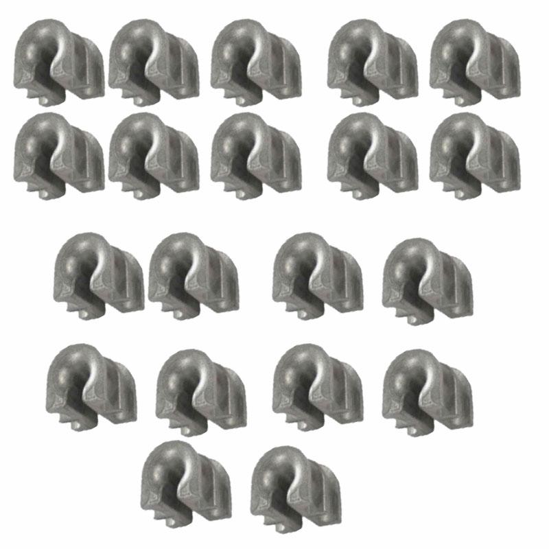 Spare Eyelet Sleeves Silver Tools Trimmer 20pcs 713 8301 Aluminum Autocut For Stihl 4002 Replacement Convenient
