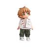 Obitsu 11 OB11 Size Costume Obitsu Doll 11cm Body Cargo Pants Work Pants Loose 5 Colors (Green + Black)