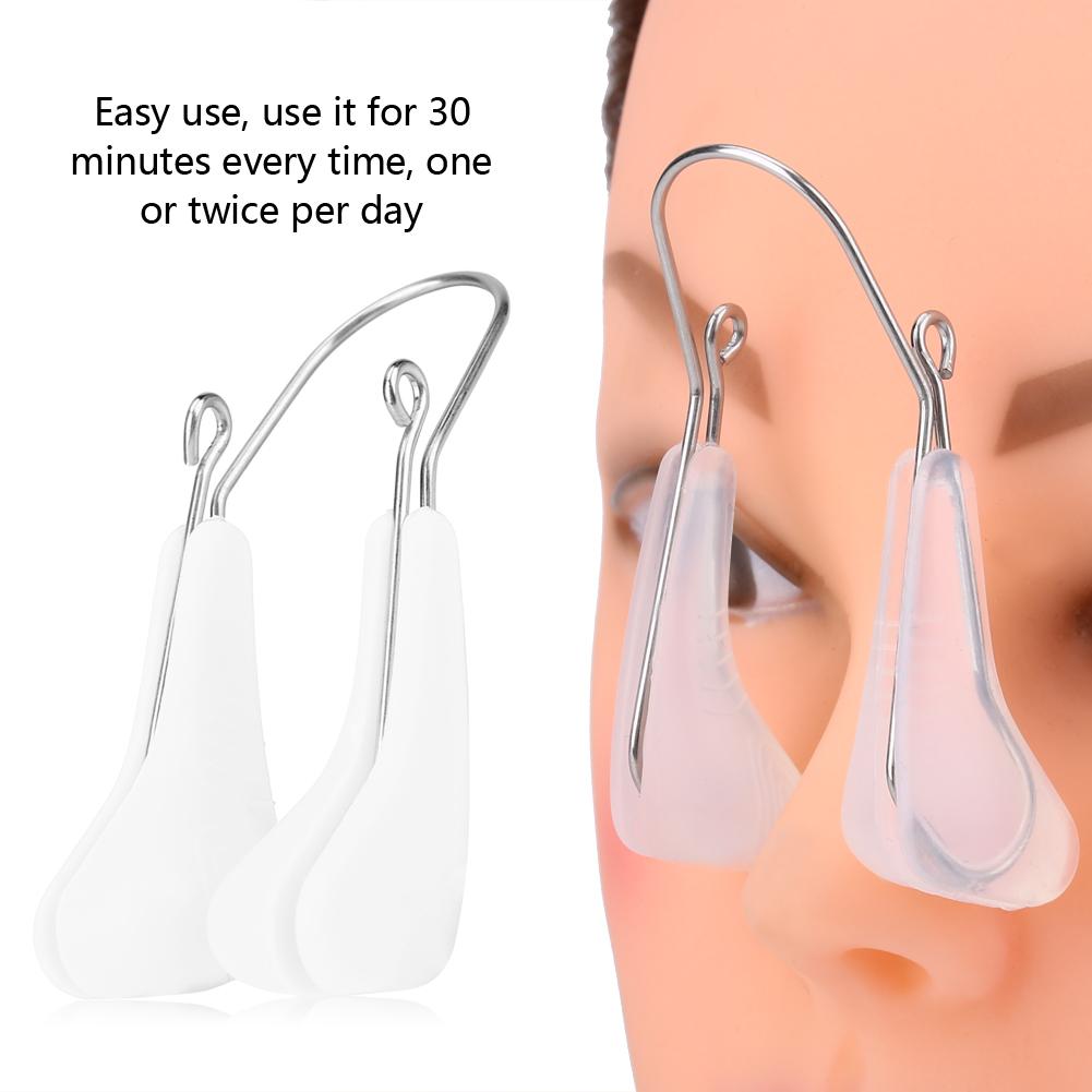 Nose Up Shaper Lifting Straightening Clip Big & Small Nose Shaping Beauty Tool White