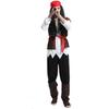 Adult Caribbean Pirate Cosplay Halloween Costume