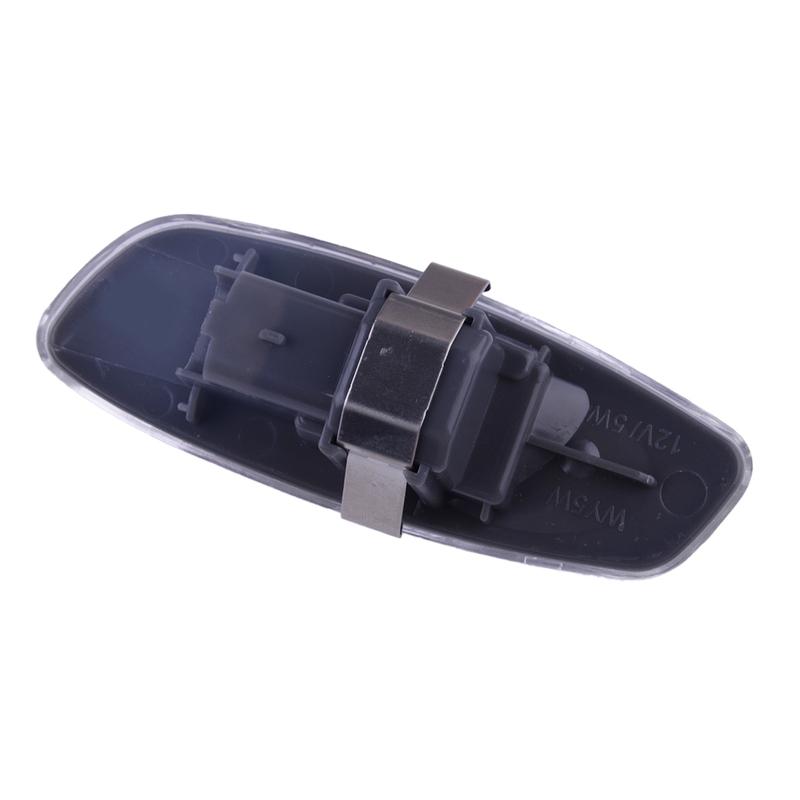 1 Pair Side Mirror Marker Turn Signal Indicator Light Clear Lens 6325G5 6325G6 Fit for Peugeot 207 308 RCZ