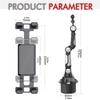 Car Cup Phone Holder Adjustable Car in-car Water Cup Holder Long Joint Position CellPhone Tablet Computer Universal Car Bracket