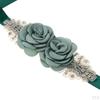 Bridal Flower Rhinestone Sash Belts Elegant Gorgeous Pretty for Wedding Party Prom Evening Dresses