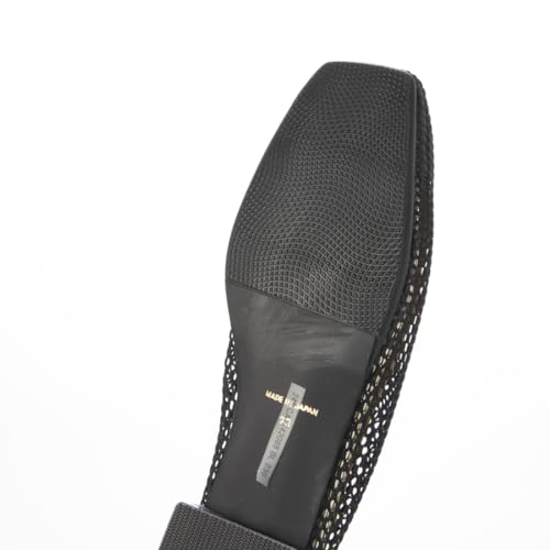 Carino CATT42088 Women's Ballet Flats, Black, Size 23.0 cm