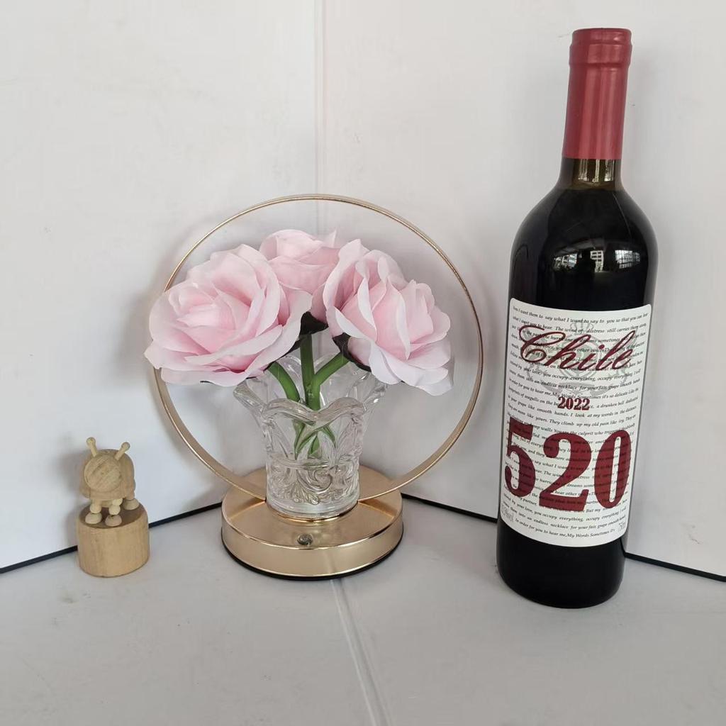LED Rose Night Light Decorative Desk Lamp - Perfect Birthday Gift and Exclusive Ornament