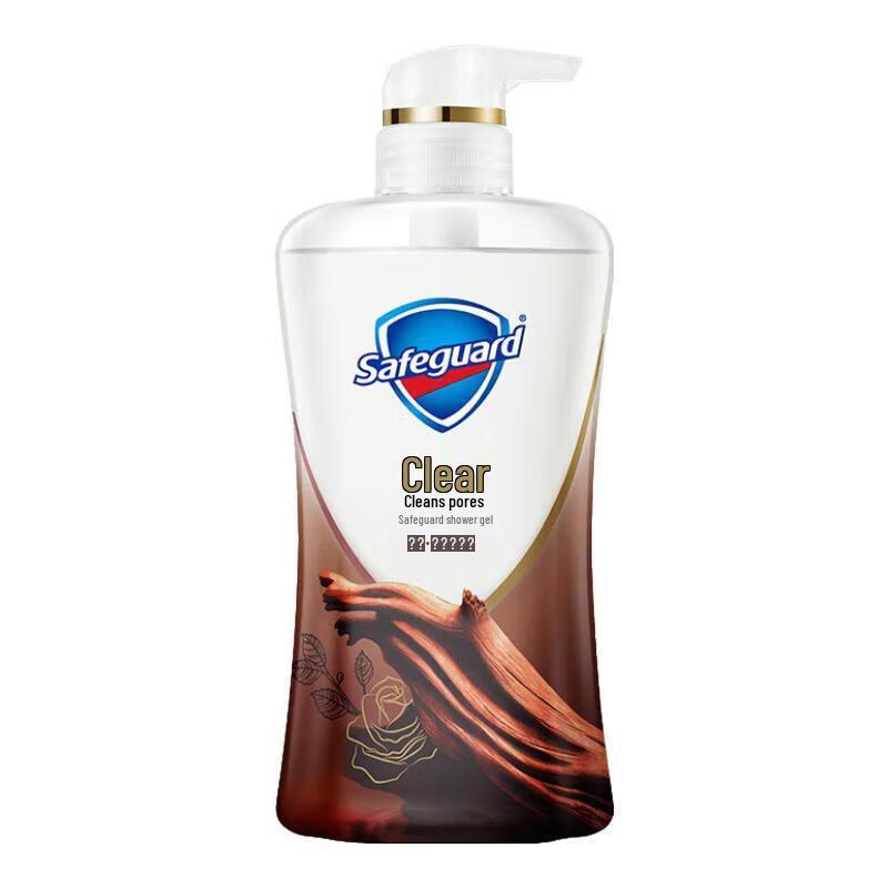 Safeguard Purifying Body Wash with Ebony Rose Scent