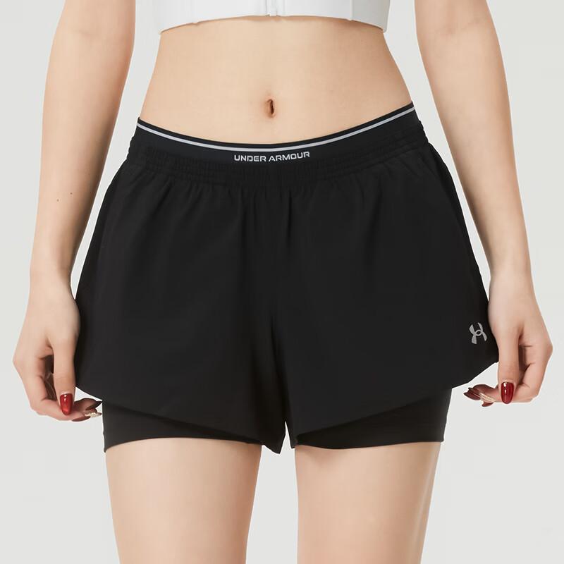 Under Armour Outdoor Fitness Training Breathable Woven Sports Shorts Women shorts 6009967-008