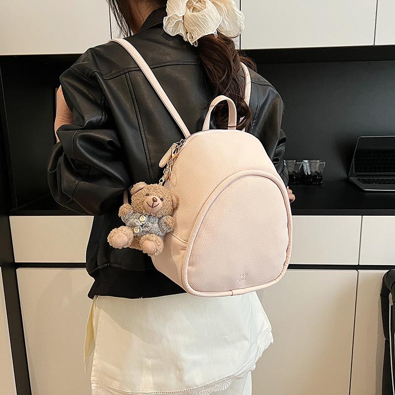

Backpack Women s 2025 New Trendy Summer Fashion College Wind Backpack Large Capacity School Bag Travel Bag