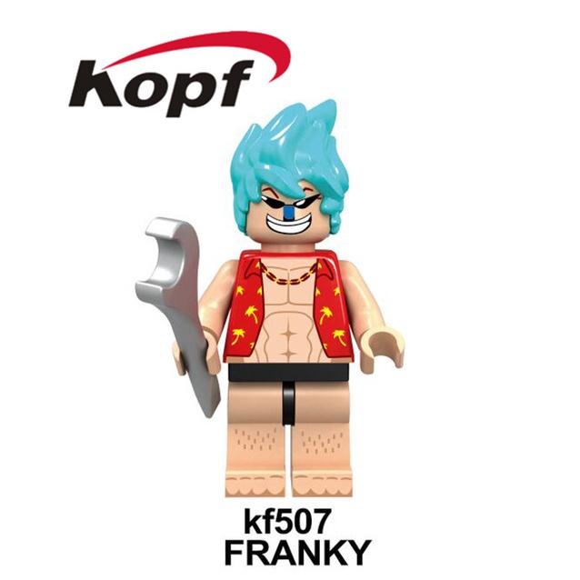 Minifigures Anime Film and Television Series One Piece King Luffy Solonna Beauty Robin Building Blocks Toys for Kids