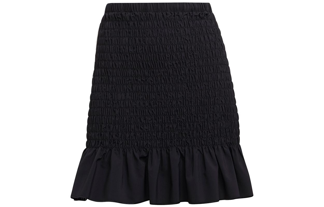 Adidas Originals SMOCKED SKIRT Casual Short Skirts Women s Black H17929 38