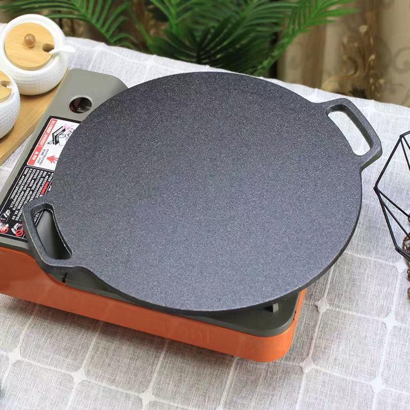 Jiesitong Cast Iron Flat Griddle Pan