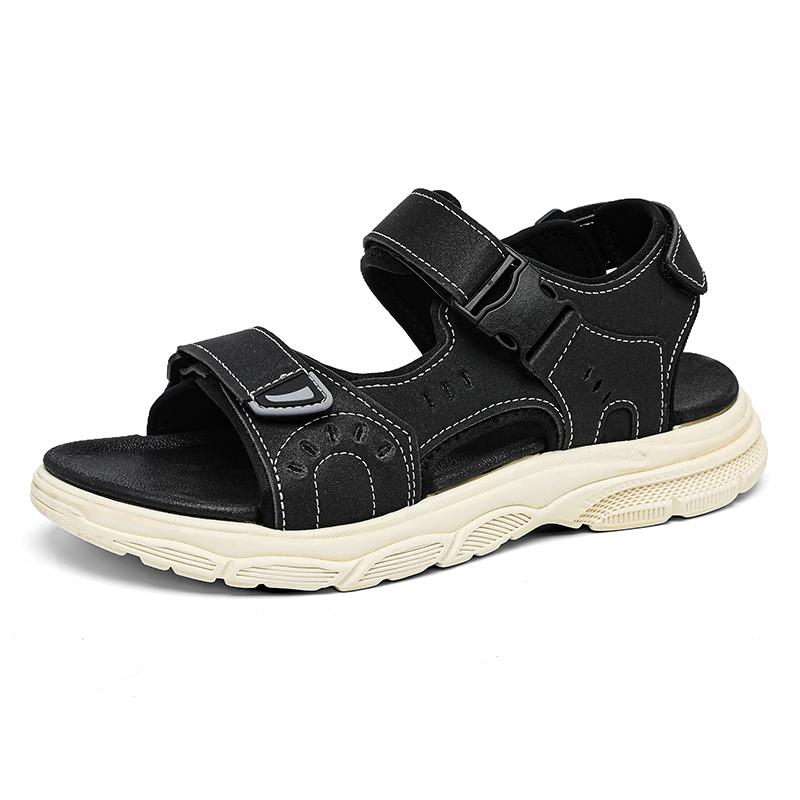 Fashion 2025 New Men's Sandals Breathable Outdoor Sport Sandals Comfortable Beach Flats Lightweight Quick-Dry Hiking Shoes for Men