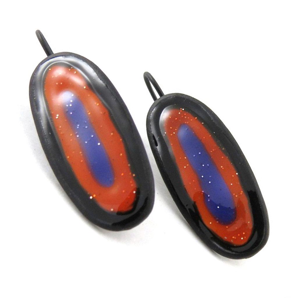 NOA [J1795] – Designer-Schlafanzüge „Les Acidulés“ schwarz orange blau