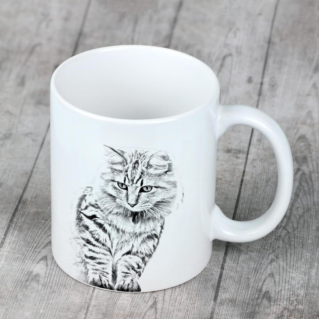 American Bobtail - Cup with a Cat, Cute Cup with Graphics, a Gift with Your Photo from the Art-Dog Brand