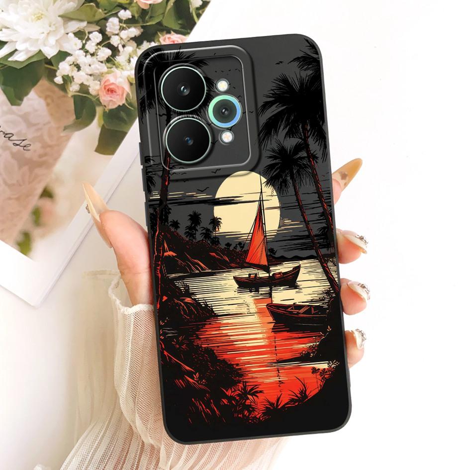 For Realme 15 Pro 5G Case Shockproof TPU Cover Popular Daisy Soft Silicone Phone Case For Realme 15 Coque Realme 15T 15Pro Pouch