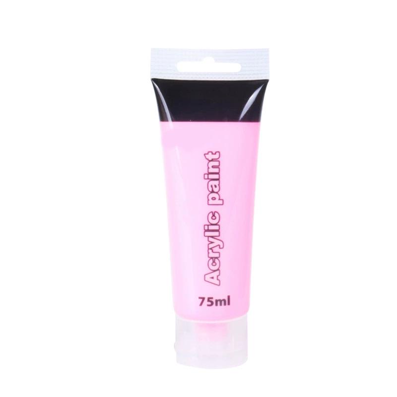 75ml Acrylic Paint for Kids - Suitable for Stone, Wall, Nail, DIY Hand Painting, and More.
