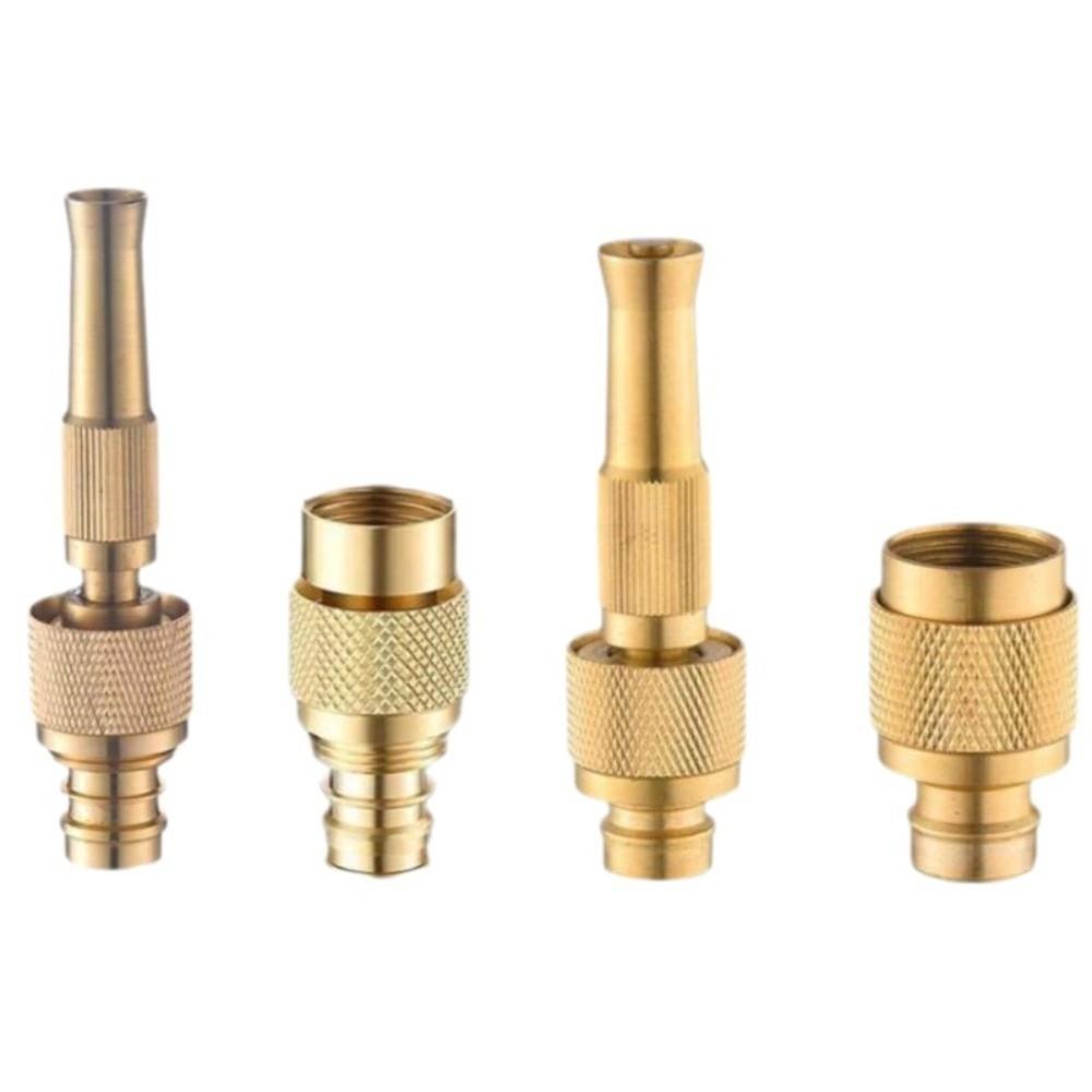 Multi-functional High Pressure Washer Nozzle Copper Material Adjustable Spray Nozzle  Household Use