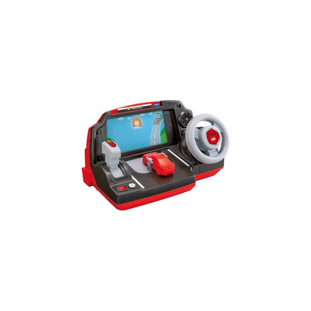 

Takara Tomy Tomica World Steering Driver Toy with Realistic Sounds and Lights for Kids