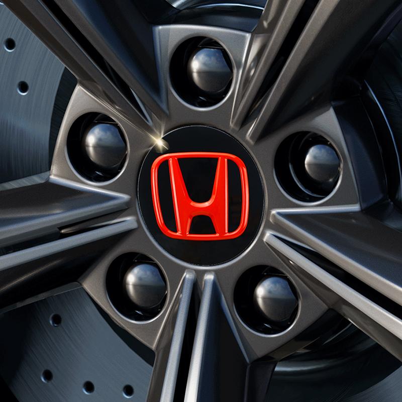58/69mm Car Hub Cover Rim Center Caps Accessories For Honda Civic Fit Jazz Accord Pilot CRV Odyssey Passport City Shuttle HRV
