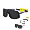 OCEAN LEUCATE Floating Organic Lightweight UV Detachable Strap Matte Black Smoke Sunglasses, Bio-Based Frame, Protection, & Floaters, (Polarized