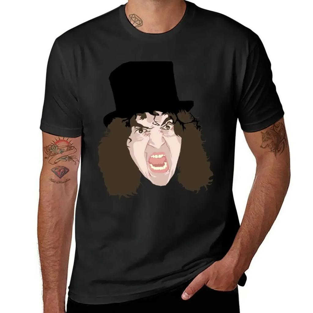 Jerry Sadowitz T-Shirt korean fashion Short sleeve tee t shirt men