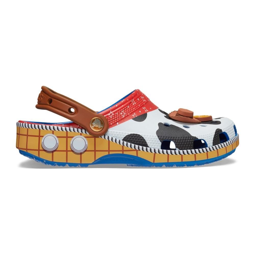 Сандалии Crocs Classic Clog, тематика История игрушек Вуди, Синий джинс, 20 см