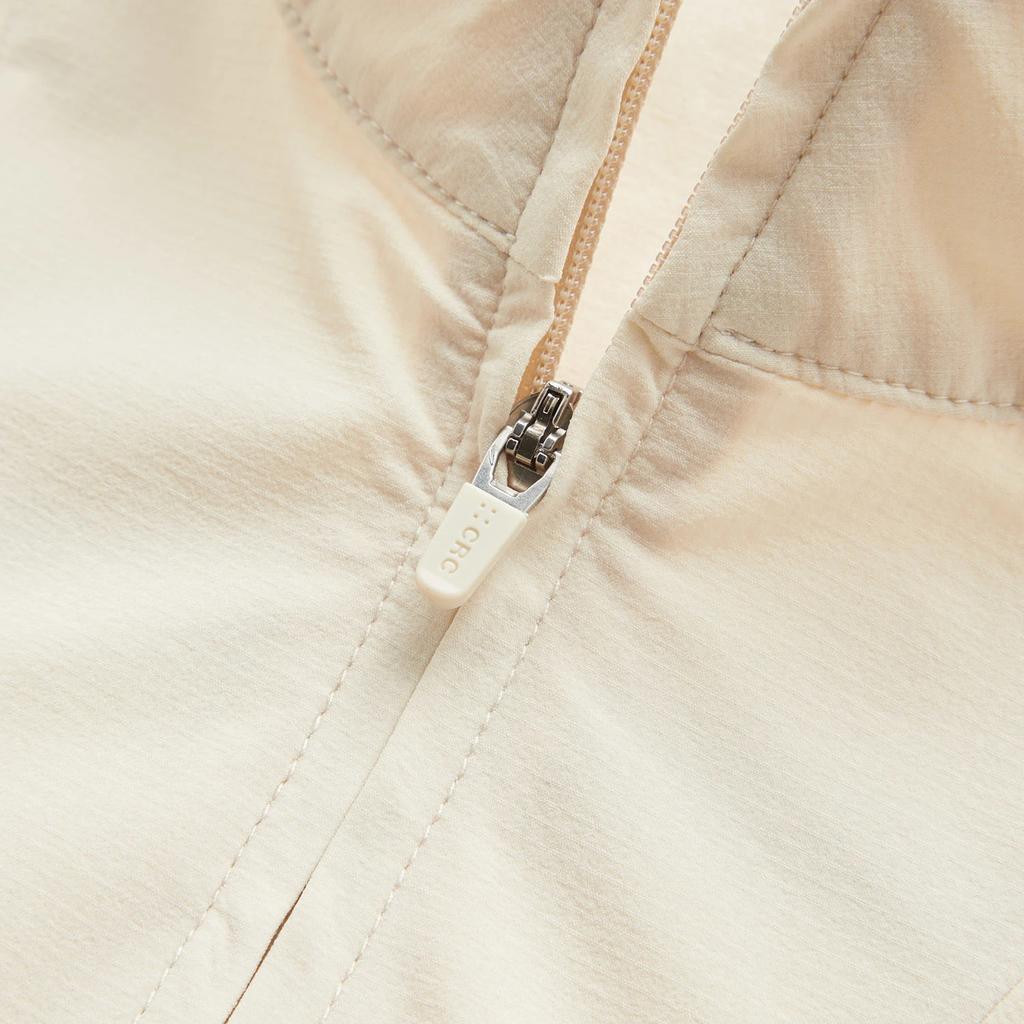 Li Ning Comfortable Simple Versatile Stand Collar Zipper Loose Sports Windbreaker Women Outerwear Gravel-Gray AFDU816-3