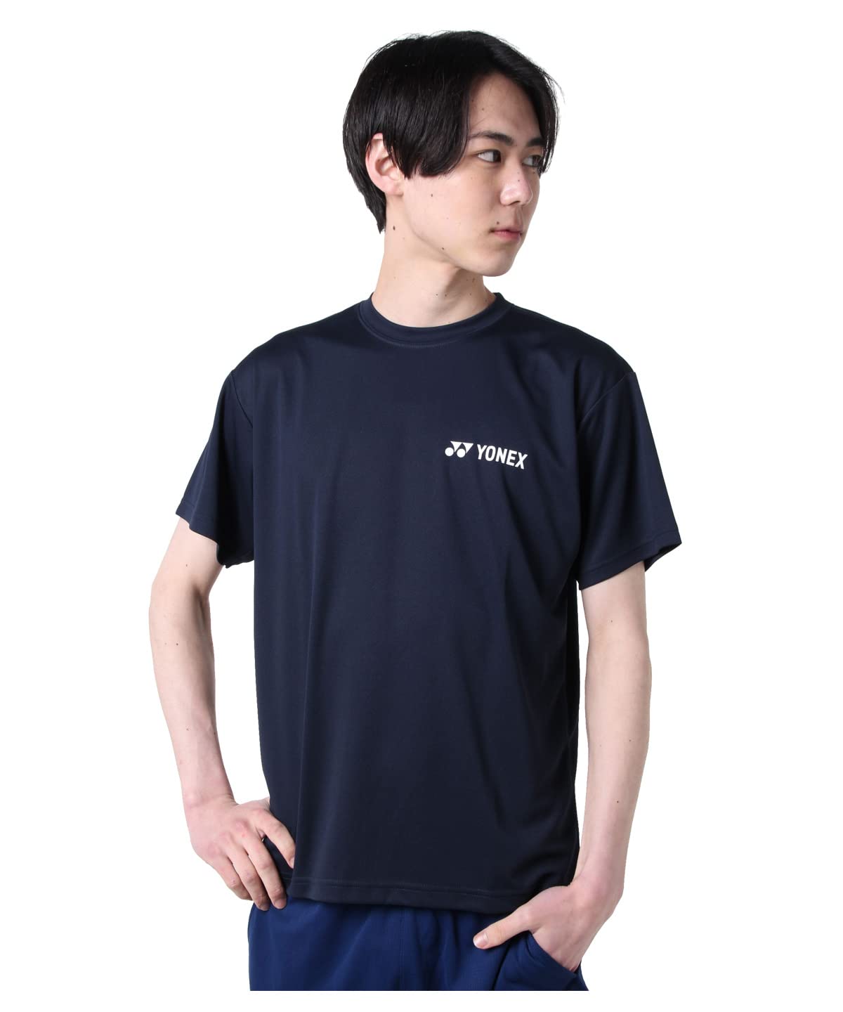 

Yonex Limited Edition Short Sleeve Tennis and Badminton Standard Size 173 SS Men s T-Shirt, RWHI1301,