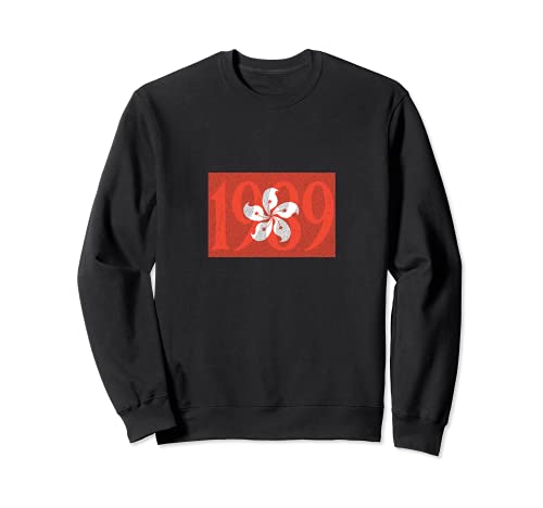 1989 Hong Kong Flag Protesting CCP Chinese Design Sweatshirt