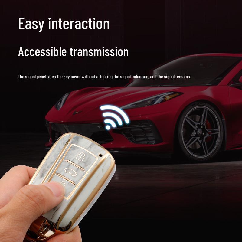 Compatible Key Cover for Dongfeng Fengxing Jingyi S50 21, T5, M7 Lingzhi, M5EV Gem Pattern