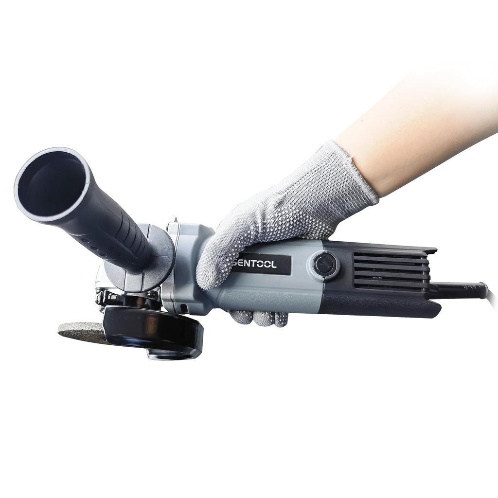 SENTOOL Variable Speed Disc Infinitely Variable 7 5 Roles In 2 Offset Grindstones Hole Diameter Baby Polishing Angle TDG100V Grinder, 100mm, Corded,