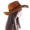Climbing Hats Wide Brim Knight Hats Summer Sun Hats Travel Sunscreen Caps Western Cowboy Hats Star