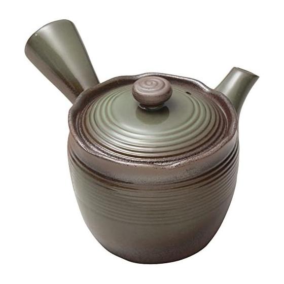 Banko Ware Banko Teapot Teapot No. 1.5 Yellow Green Glaze 0977-2870