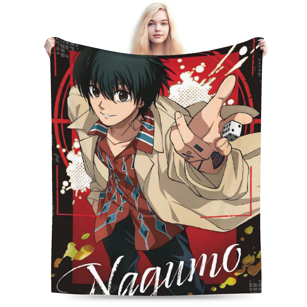 Nagumo Yoichi Sakamotos Days Blanket Cozy Soft  Throw Blankets for Sofa 50x60 Inch Multiple Sizes Bedding Throws