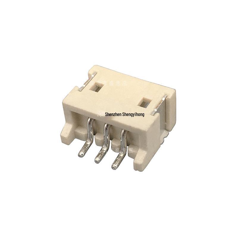 1.5mm Pitch 3-Pin SMD Power Connector Socket, High-Temp Resistant, Flame Retardant, Various Specs Available