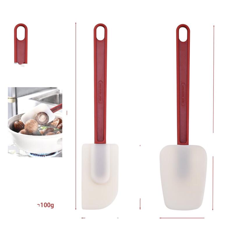 ZISIZ Набор термостойких силиконовых лопаток, 10 дюймов