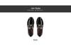 Women's Chunky Heel Gold Coin Loafers: Round Toe, Soft Sole, Slip-On Single Shoes for Autumn/Winter.