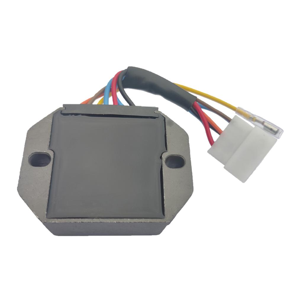 Kompatibilní pro 119653-7771011 119640-77711 RS5121 motocyklový hliníkový regulátor napětí usměrňovač 12V stabilizátor proudu