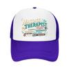 Funny Massage Therapist Quote Typogr Mesh Baseball Cap Casual Hat Outdoor  For Womens Unisex FeUnisex