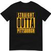 Straight Outta Pittsburgh Shirt: Unisex Steel City Sports Tee