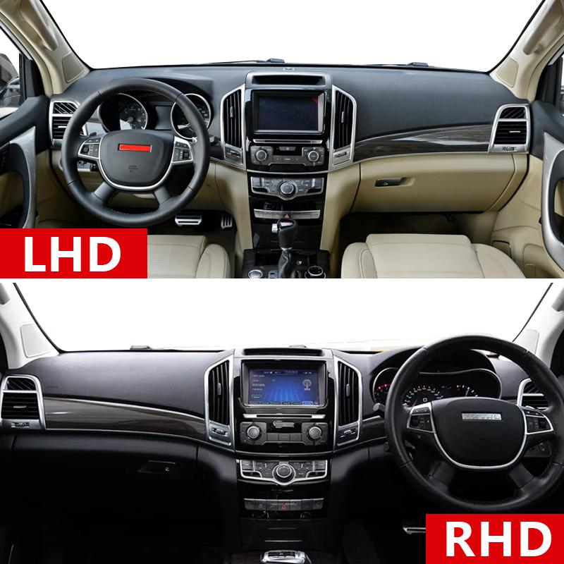 Auto Armaturenbrettabdeckung Vermeiden Licht Pad Sonnenschutz Hülle Anti-UV Teppiche Rutschfeste Matte Für Haval H9 2015 2016 2017 2018 2019 2020 2021