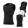 Men's Quick-Dry Sleeveless Compression Sports Vest for Running and Fitness