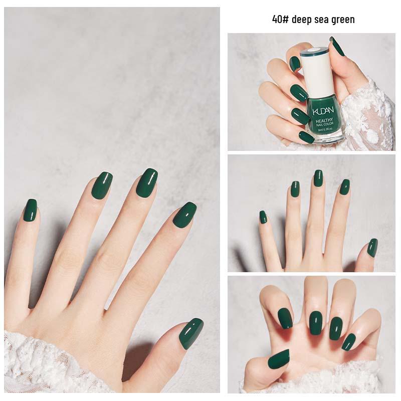 Cool Dan Long-Lasting, Quick-Dry, Peelable Nail Polish for Autumn & Winter